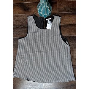 NWT Pleione Black and White Printed Top. Size S.